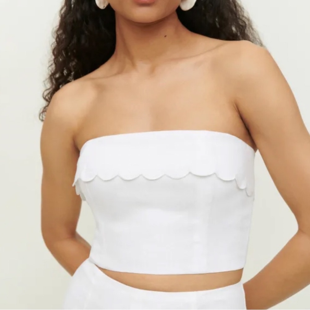 Lizzi Linen Top NWT reformation